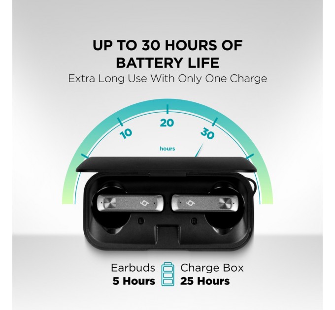 Ttec Bluetooth-гарнитура Ttec AirBeat UltraSlim Space Gray (2KM136UG)
