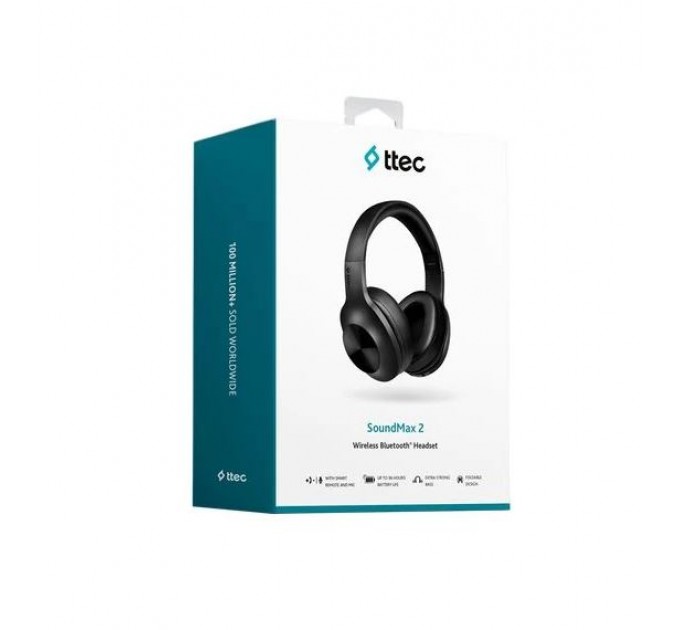 Ttec Bluetooth-гарнитура Ttec SoundMax 2 Black (2KM131S)