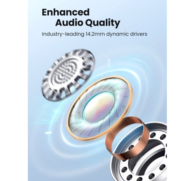 Ugreen Bluetooth-гарнитура Ugreen WS105 Black (80653)