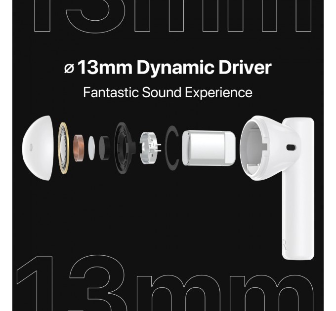 Umidigi_ Bluetooth-гарнитура Umidigi AirBuds U White_