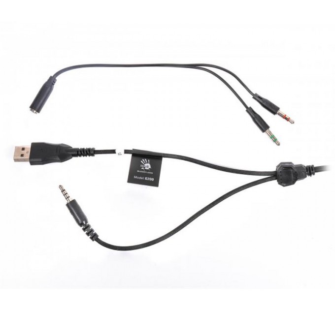 A4Tech Гарнітура A4Tech Bloody G200 Black/Red