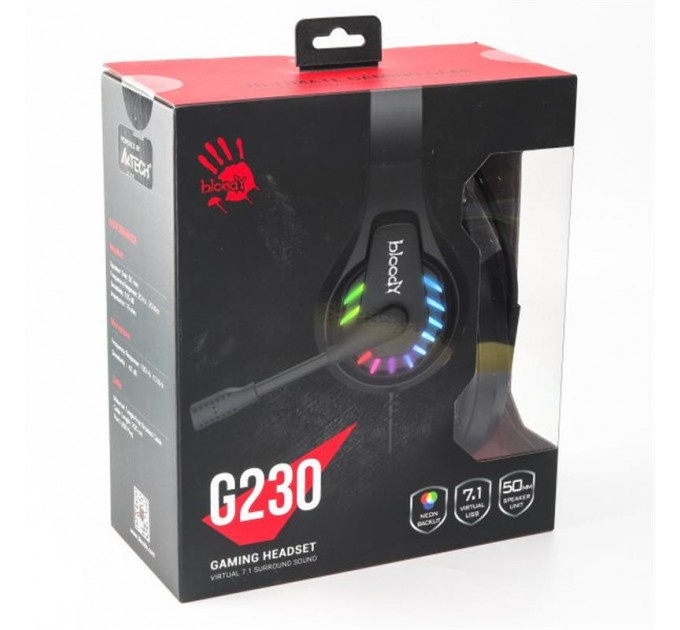 A4Tech Гарнитура A4Tech Bloody G230 Black