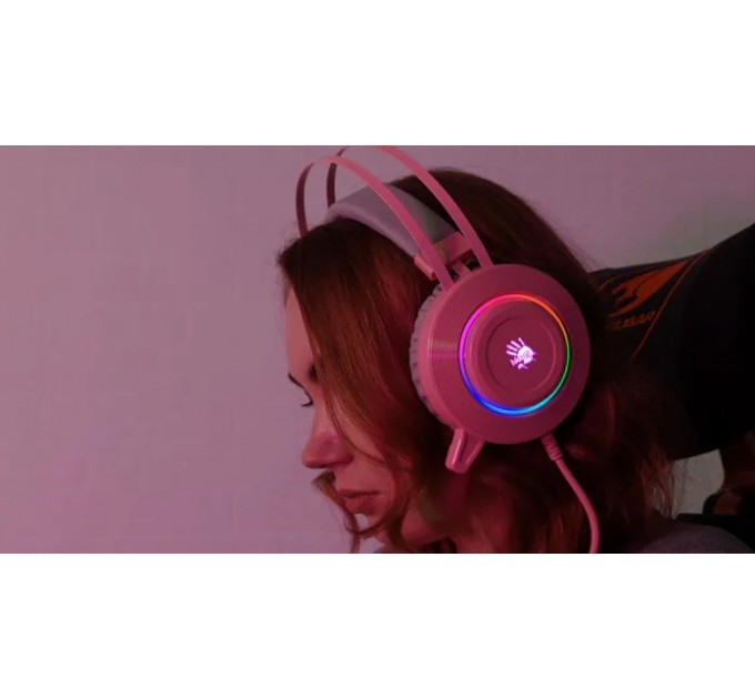 A4Tech Гарнитура A4Tech Bloody G521 Pink