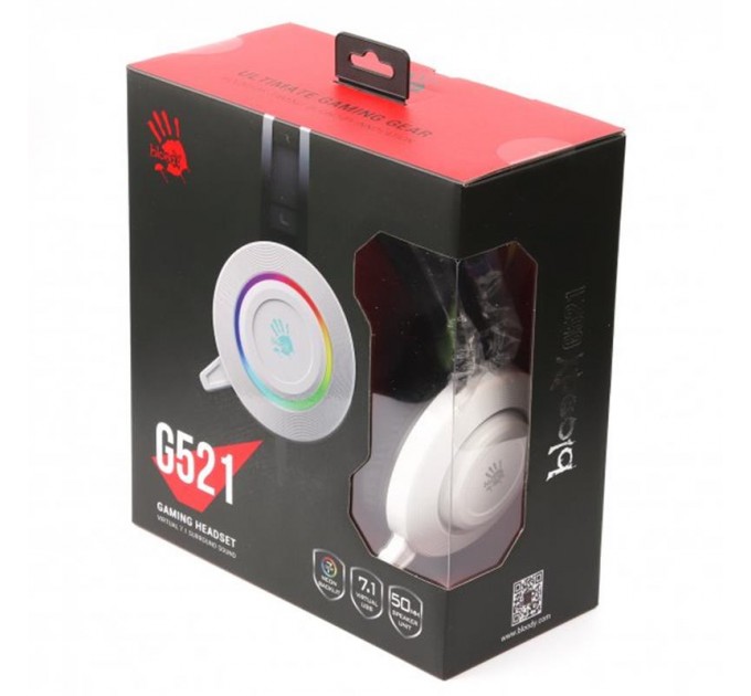 A4Tech Гарнитура A4Tech Bloody G521 White