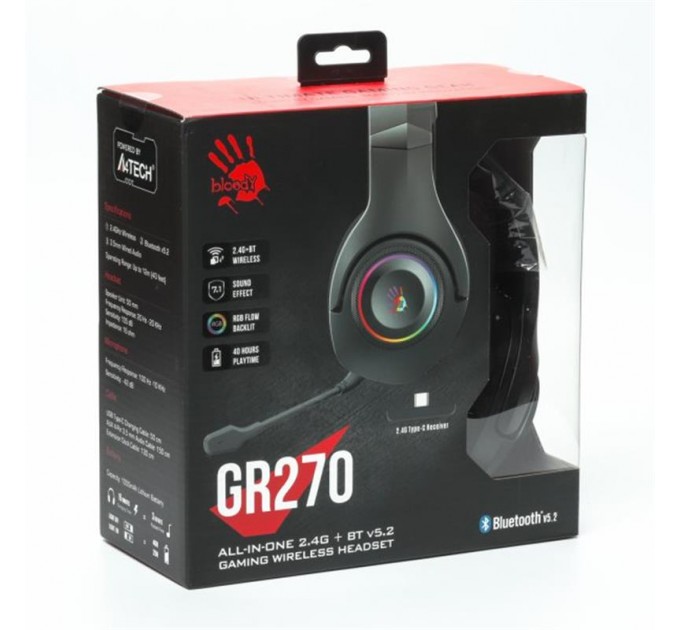 A4Tech Гарнитура A4Tech Bloody GR270 Black