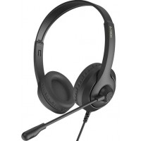 Гарнитура A4Tech FH100U Stone Black