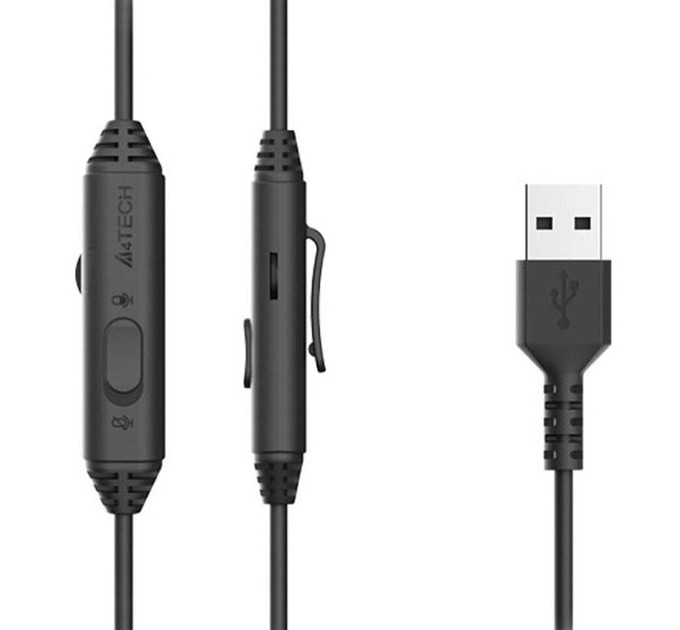 A4Tech Гарнитура A4Tech FH100U Stone Black