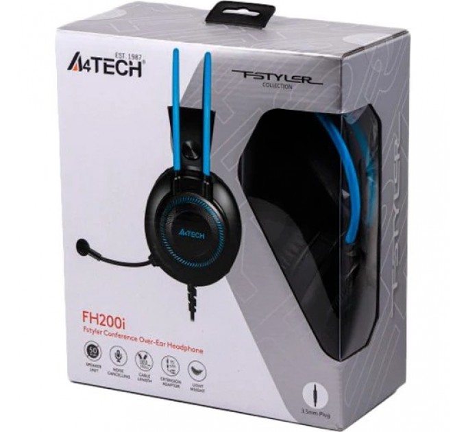 A4Tech Гарнітура A4Tech FH200i Blue