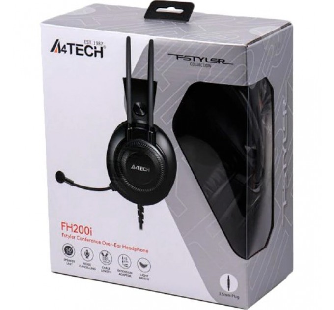 A4Tech Гарнітура A4Tech FH200i Grey
