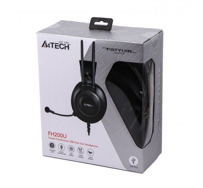 A4Tech Гарнитура A4Tech FH200U Grey
