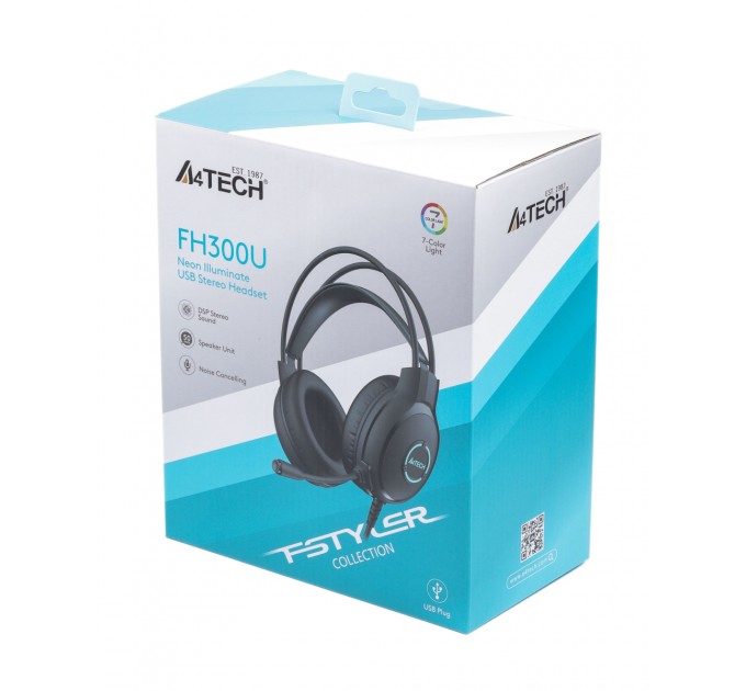 A4Tech Гарнітура A4Tech FH300U Black