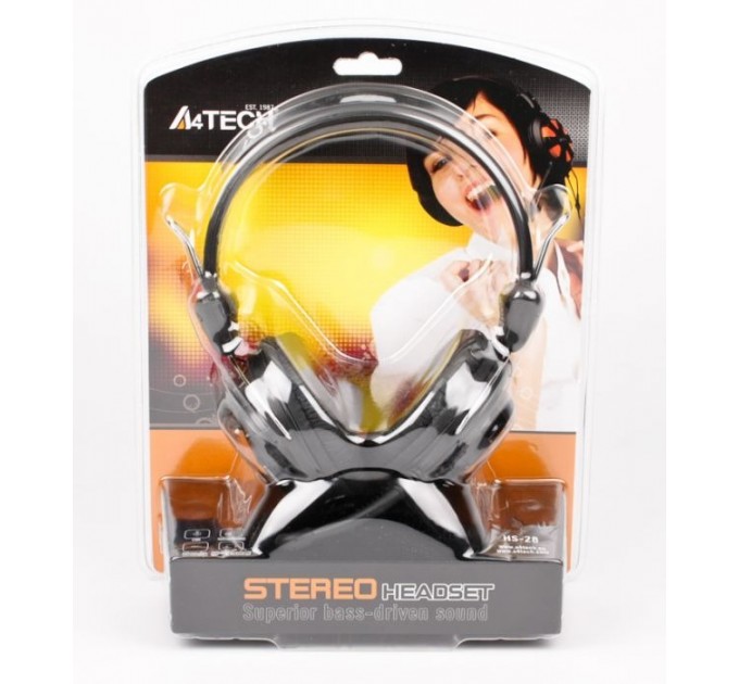 A4Tech Гарнiтура A4Tech HS-28-1 Black