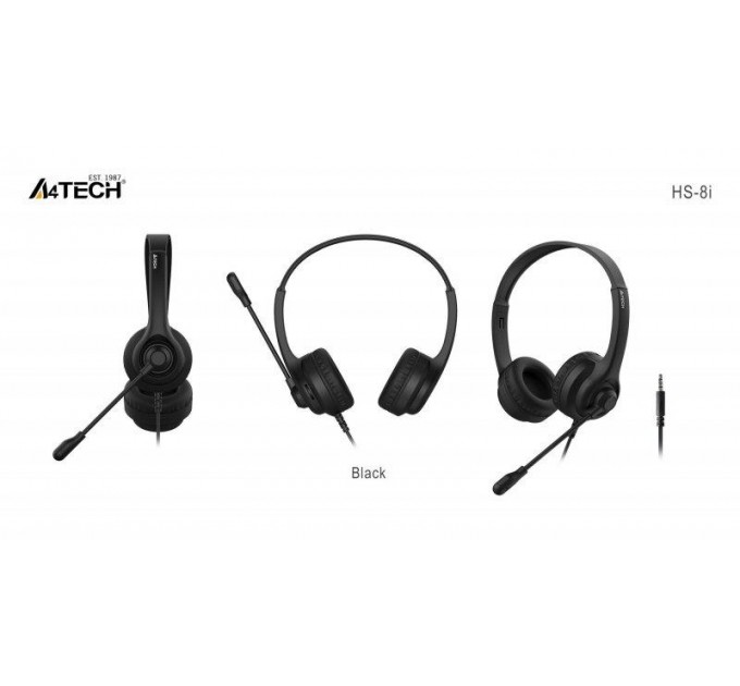 A4Tech Гарнитура A4Tech HS-8i Black