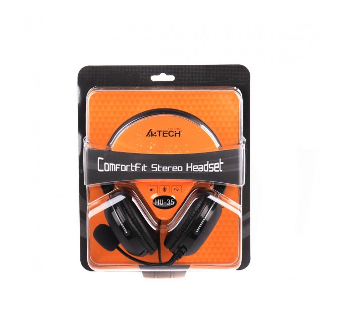 A4Tech Гарнiтура A4Tech HU-35 Black