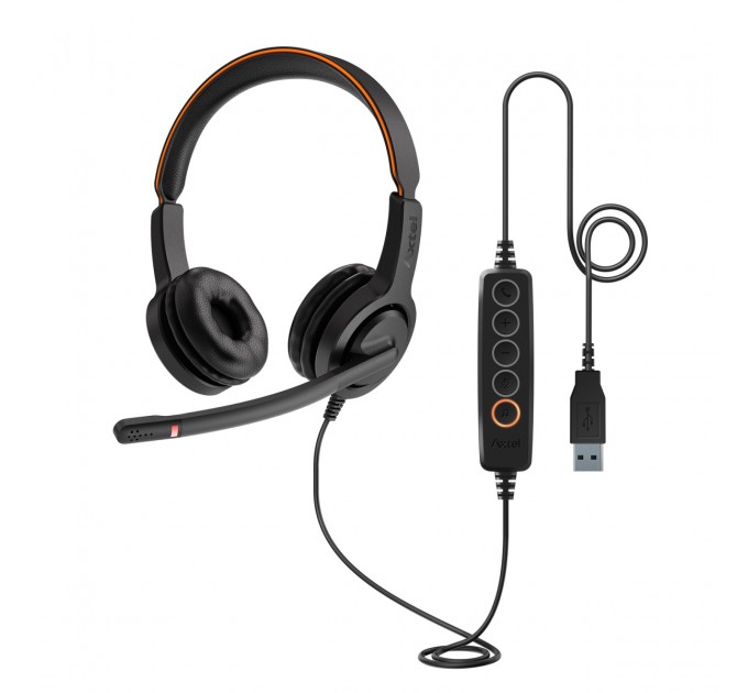 Axtel Гарнитура Axtel Voice UC 40 duo NC (AXH-V40UCD)