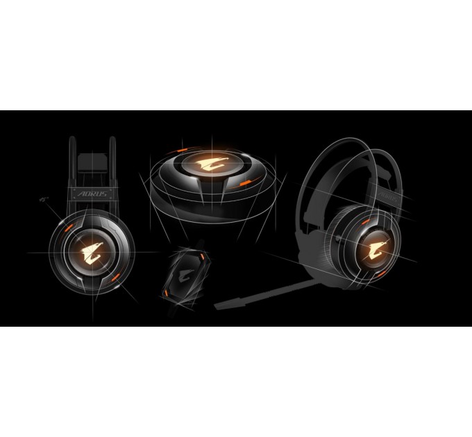 GIGABYTE Гарнитура Gigabyte AORUS H5