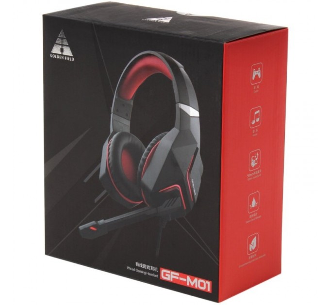 Golden Field Гарнитура Golden Field GF-M01 Black (9590010685)