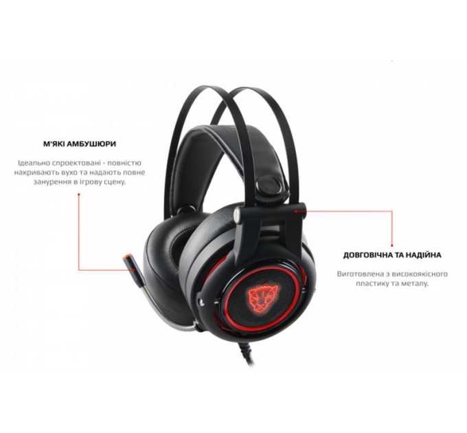 Motospeed Гарнитура Motospeed H18 Black (mth18he)