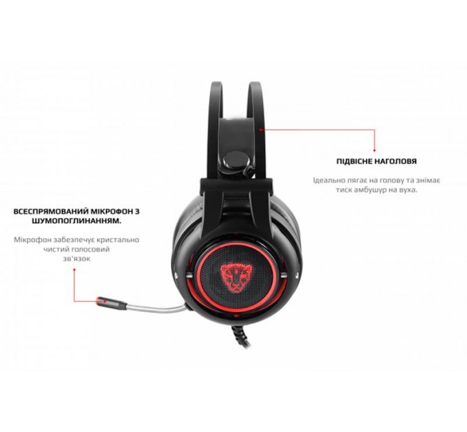 Motospeed Гарнитура Motospeed H18 Black (mth18he)