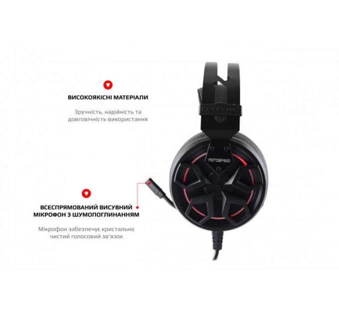 Motospeed Гарнитура Motospeed H60 Black (mth60)