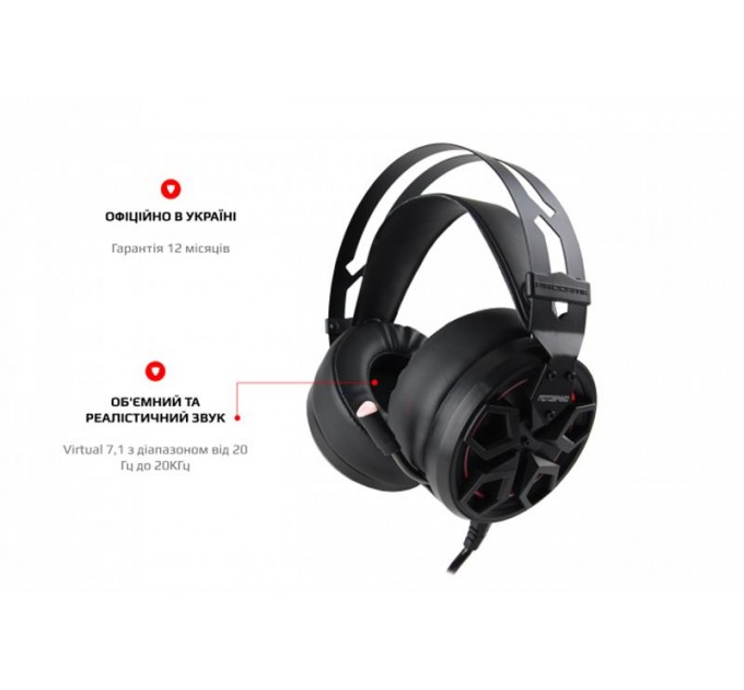 Motospeed Гарнитура Motospeed H60 Black (mth60)