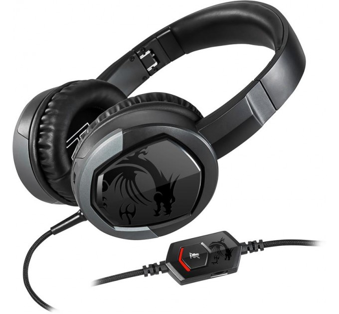 MSI Гарнитура MSI Immerse GH30 Immerse Stereo Over-ear Gaming Headset V2 (S37-2101001-SV1)