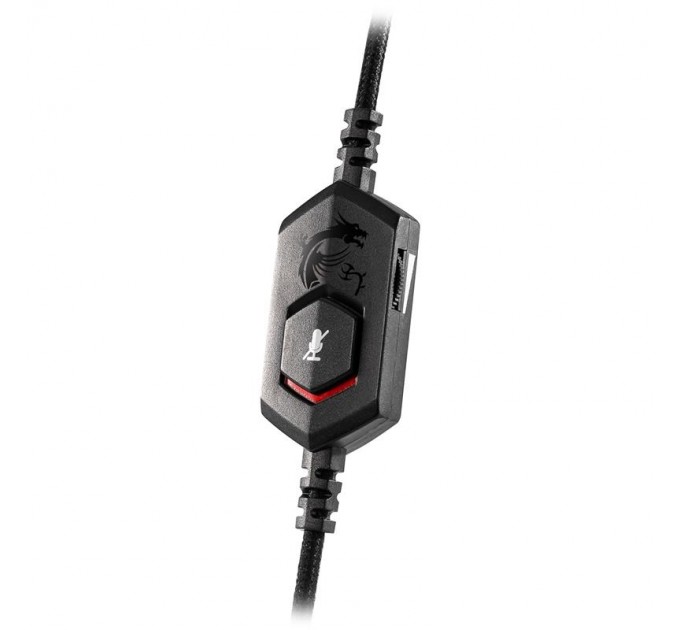 MSI Гарнитура MSI Immerse GH30 Immerse Stereo Over-ear Gaming Headset V2 (S37-2101001-SV1)