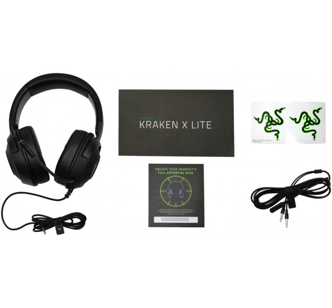 Razer Гарнітура Razer Kraken X Lite Black (RZ04-02950100-R381)