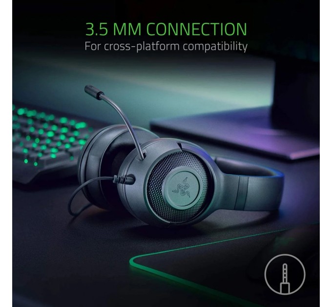 Razer Гарнітура Razer Kraken X Lite Black (RZ04-02950100-R381)