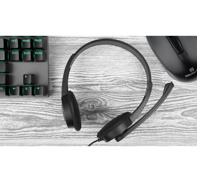 REAL-EL Гарнітура REAL-EL GD-012 Black