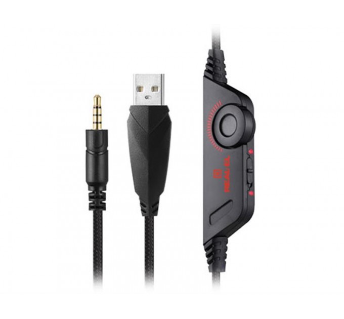 REAL-EL Гарнітура REAL-EL GDX-7650 Black/Red
