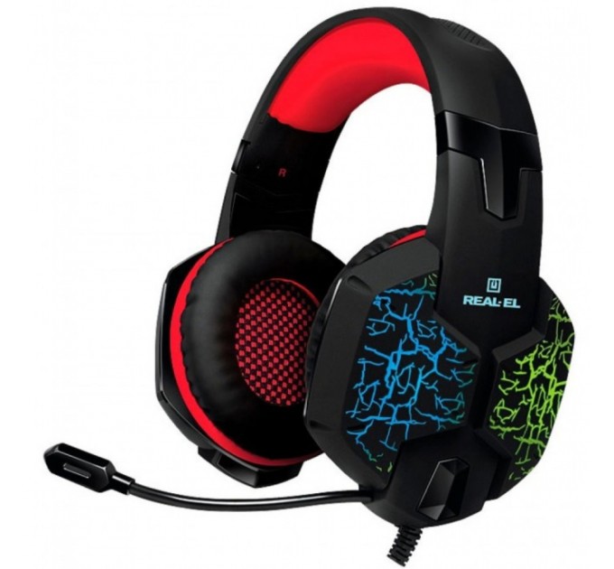 REAL-EL Гарнітура REAL-EL GDX-7750 Black/Red