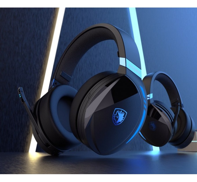 Sades Гарнитура Sades SA-201 Warden I Black/Blue (sa201bkb)