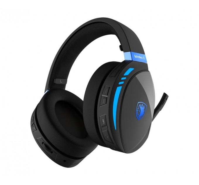 Sades Гарнитура Sades SA-201 Warden I Black/Blue (sa201bkb)