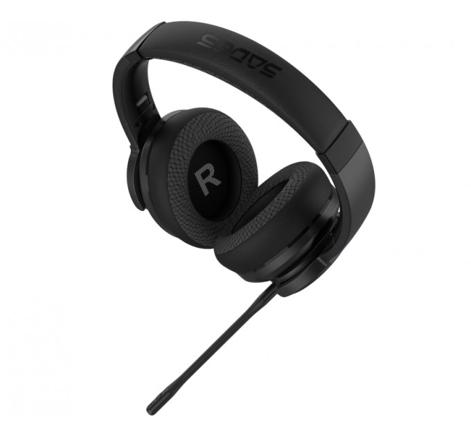 Sades Гарнитура Sades SA-202 Runner Black/Blue (sa202bkb)