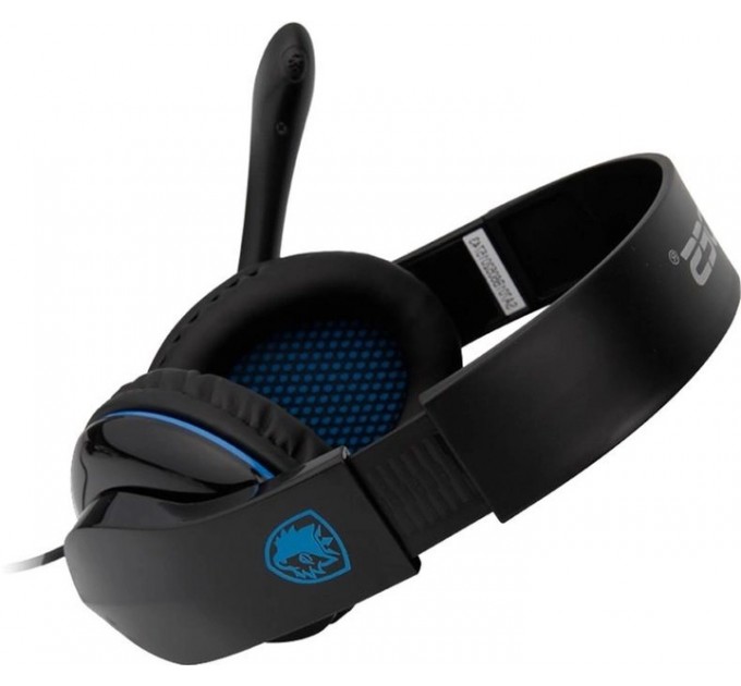 Sades Гарнитура Sades SA-701 Black/Blue (sa701blj)