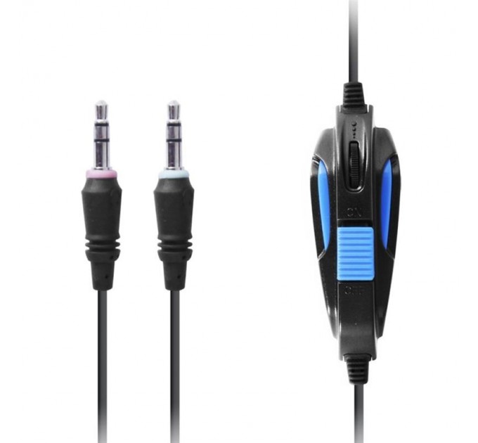 Sades Гарнитура Sades SA-701 Black/Blue (sa701blj)