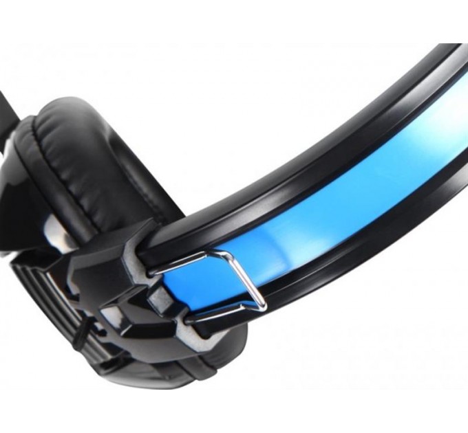 Sades Гарнитура Sades SA-702 Element Black/Blue (sa702bl)