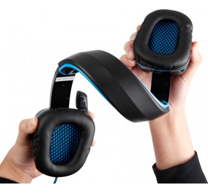 Sades Гарнитура Sades SA-708GT Black/Blue (sa708blj)