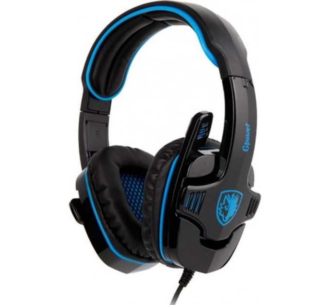 Sades Гарнитура Sades SA-708GT Black/Blue (sa708blj)