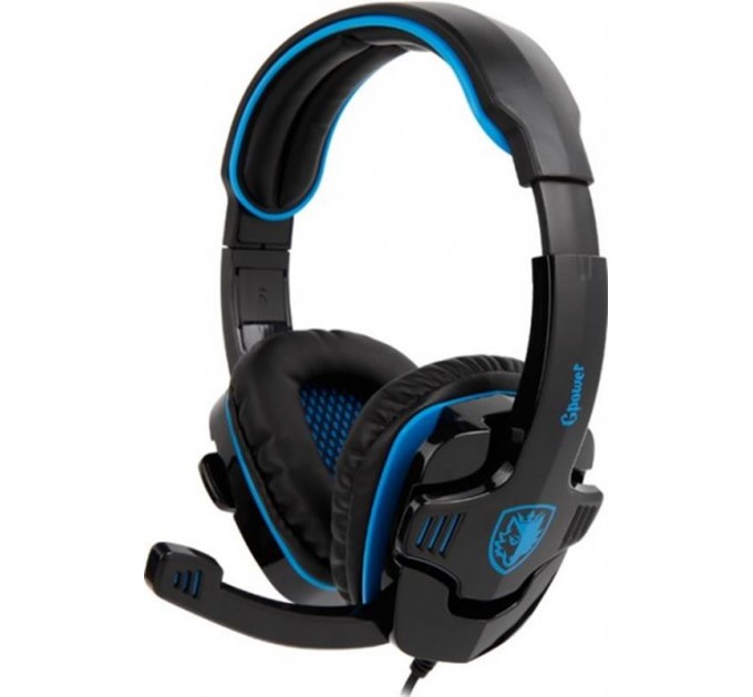 Sades Гарнитура Sades SA-708GT Black/Blue (sa708blj)