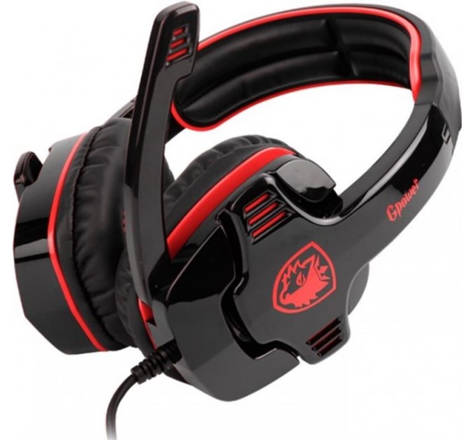 Sades Гарнитура Sades SA-708GT Black/Red (sa708brj)