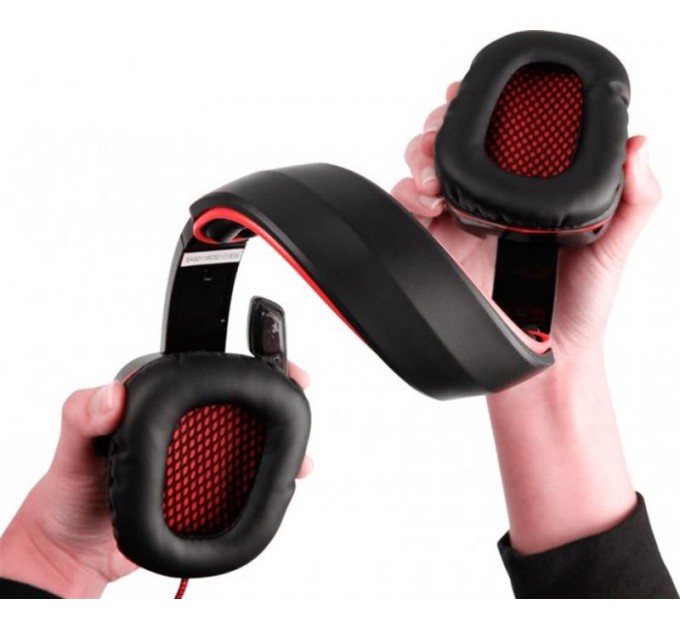 Sades Гарнитура Sades SA-708GT Black/Red (sa708brj)