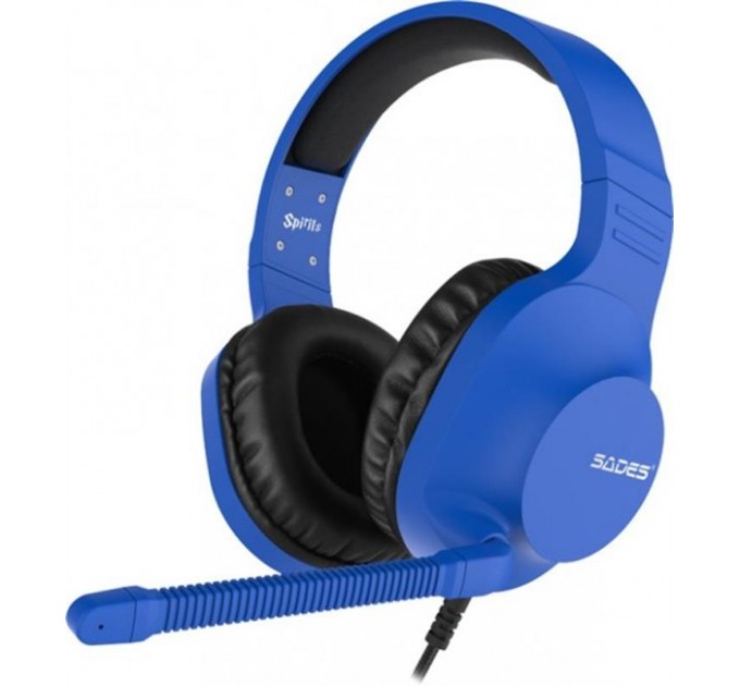 Sades Гарнитура Sades SA-721 Spirits Blue (sa721blj)