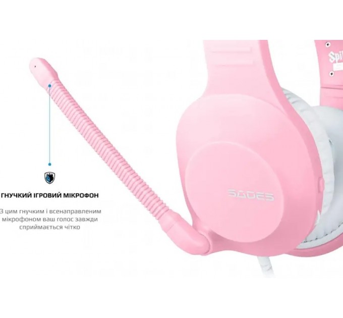 Sades Гарнитура Sades SA-721 Spirits Pink (sa721pkj)