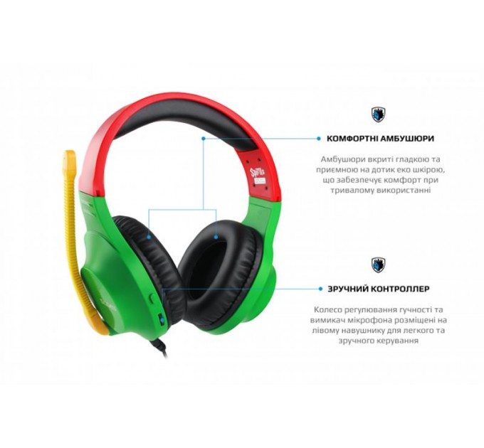 Sades Гарнитура Sades SA-721 Spirits Rasta (sa721rsj)