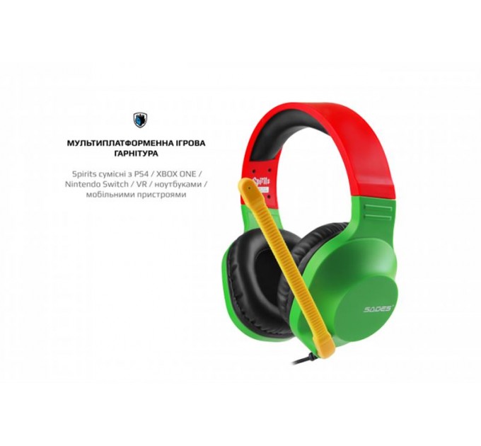 Sades Гарнитура Sades SA-721 Spirits Rasta (sa721rsj)