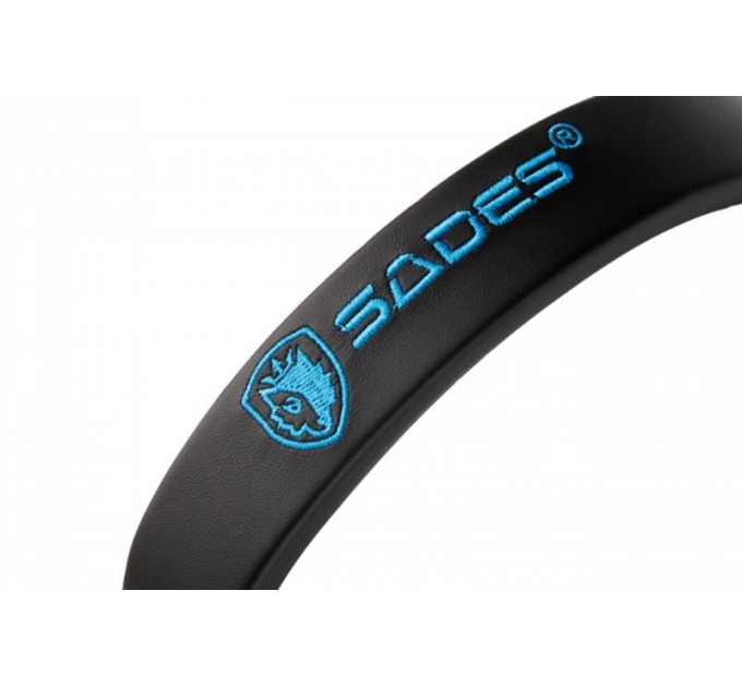 Sades Гарнитура Sades SA-722 Dpower Black/Blue (sa722blj)