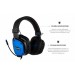 Sades Гарнитура Sades SA-722 Dpower Black/Blue (sa722blj)