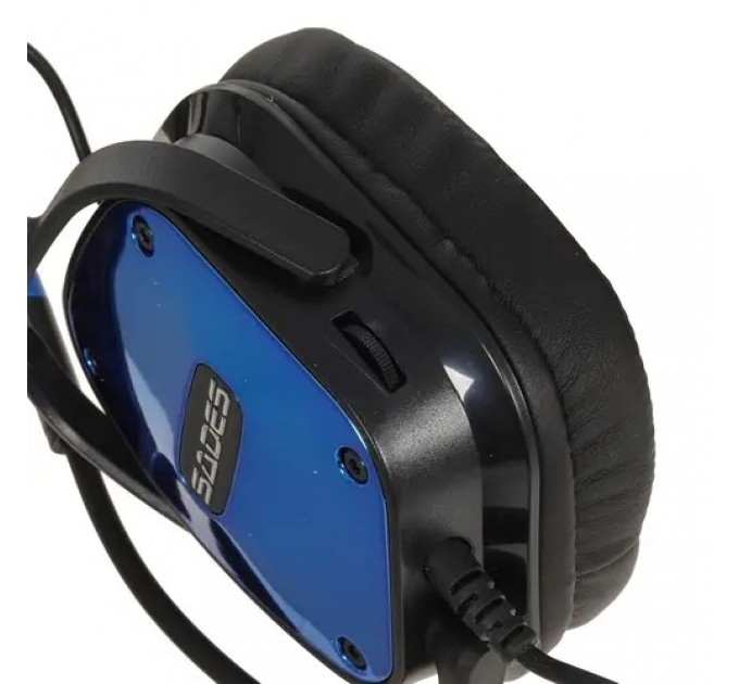 Sades Гарнитура Sades SA-722 Dpower Black/Blue (sa722blj)